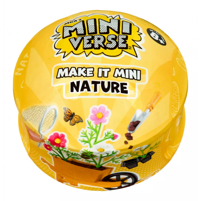 Miniverse Make It Mini Nature - Serie 3, 8 metų, įvairiaspalvis, plastikas