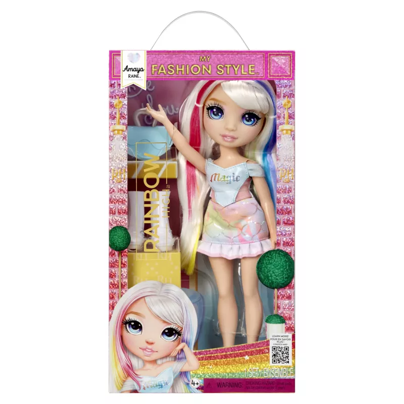 Rainbow High Mano mados stiliaus mados lėlės – Amaya, Mados lėlė, Moteriška, 4 m., Berniukas/Mergaitė, 280 mm, Įvairiaspalvė