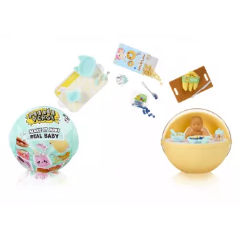 Miniverse Make It Mini Real Baby, 8 m., įvairiaspalvis, plastikas