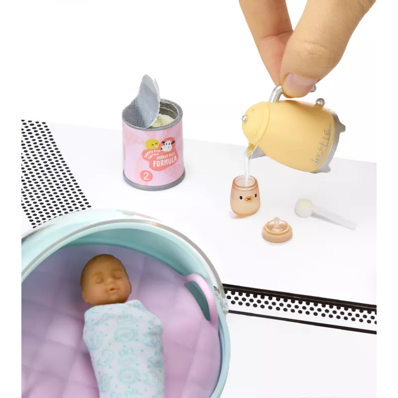 Miniverse Make It Mini Real Baby, 8 m., įvairiaspalvis, plastikas