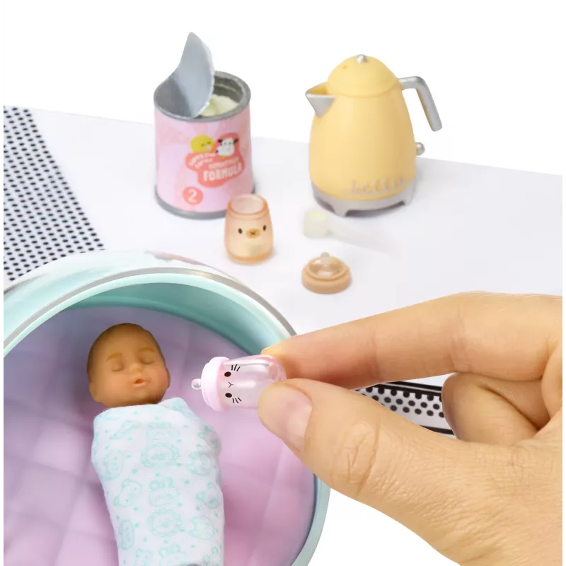Miniverse Make It Mini Real Baby, 8 m., įvairiaspalvis, plastikas