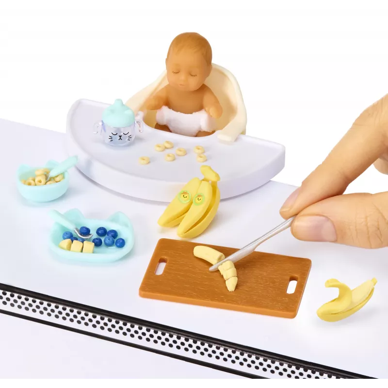 Miniverse Make It Mini Real Baby, 8 m., įvairiaspalvis, plastikas
