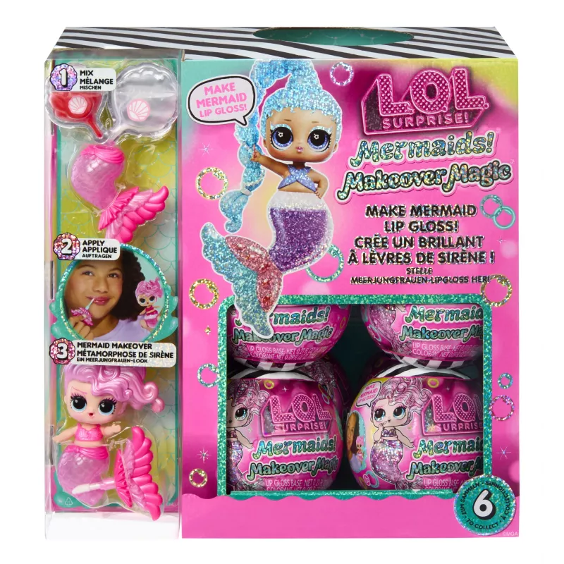L.O.L. Surprise Mermaids Makeover Magic Tots