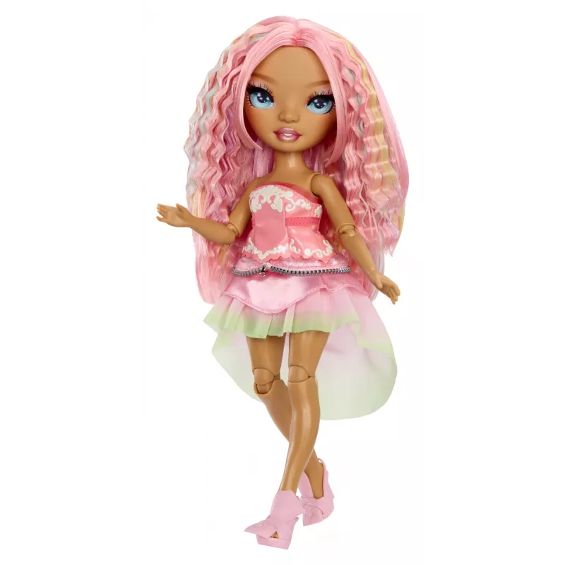 Rainbow High Be Dazzling madingos lėlės – Adeline Rose (rožinė)