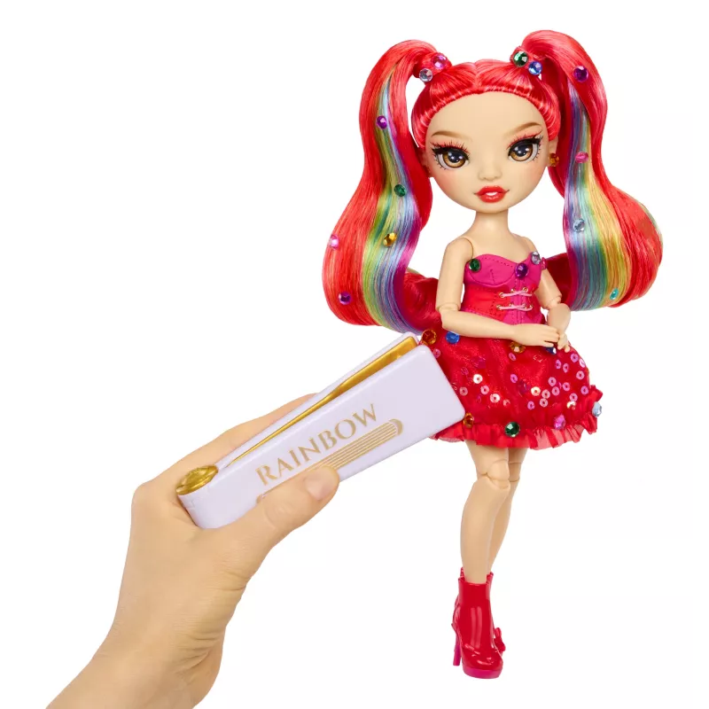 Rainbow High Be Dazzling mados lėlės – Vivienne Rouge (raudona)