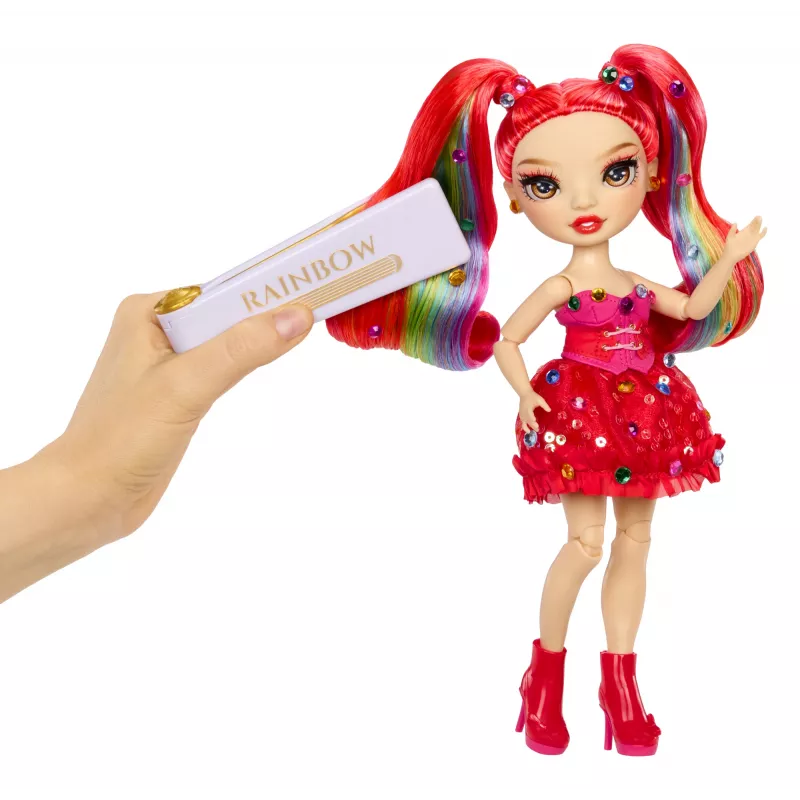 Rainbow High Be Dazzling mados lėlės – Vivienne Rouge (raudona)