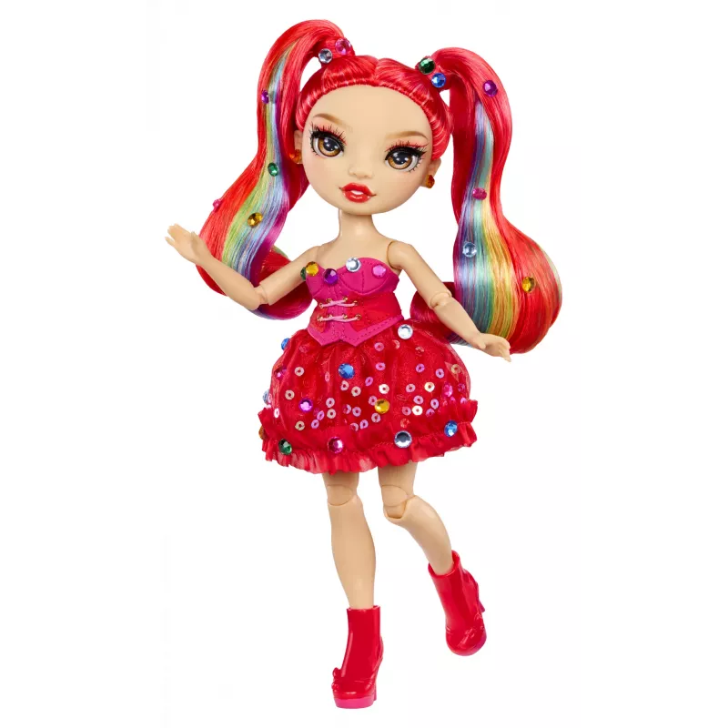 Rainbow High Be Dazzling mados lėlės – Vivienne Rouge (raudona)