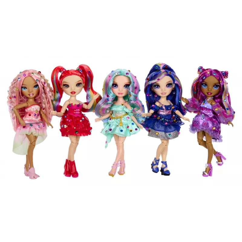 Rainbow High Be Dazzling mados lėlės – Vivienne Rouge (raudona)