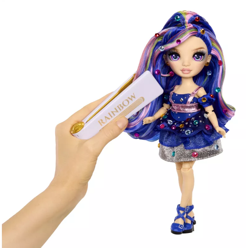 Rainbow High Be Dazzling mados lėlės – Genevieve Bleue (mėlyna)