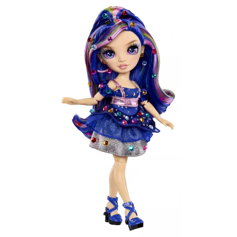 Rainbow High Be Dazzling mados lėlės – Genevieve Bleue (mėlyna)