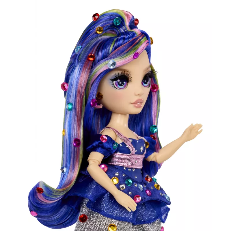 Rainbow High Be Dazzling mados lėlės – Genevieve Bleue (mėlyna)