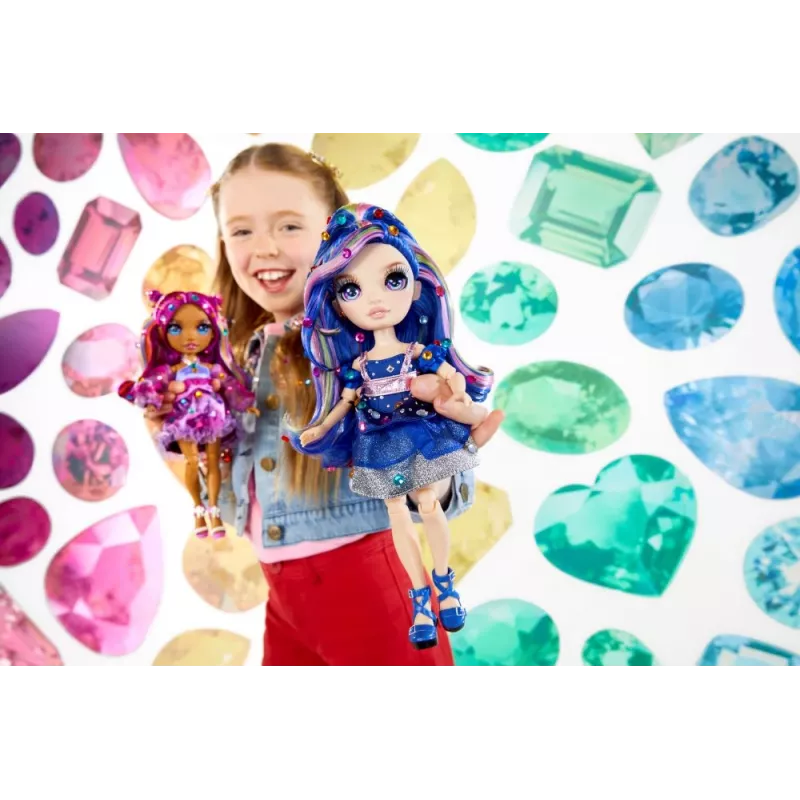 Rainbow High Be Dazzling mados lėlės – Genevieve Bleue (mėlyna)