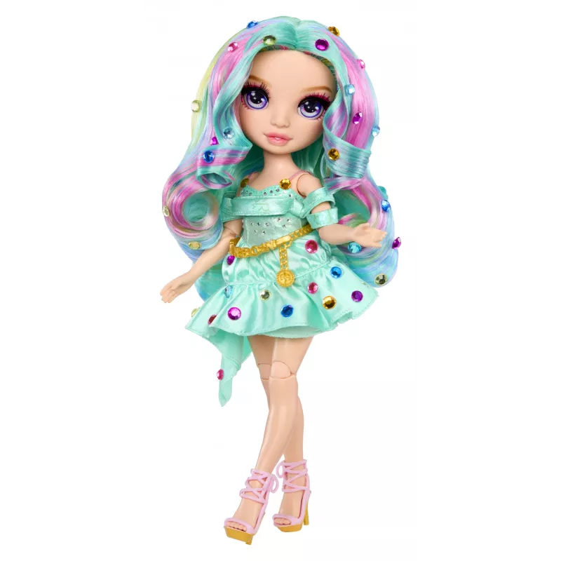 Rainbow High Be Dazzling mados lėlės - Celine Turquoise (Teal)