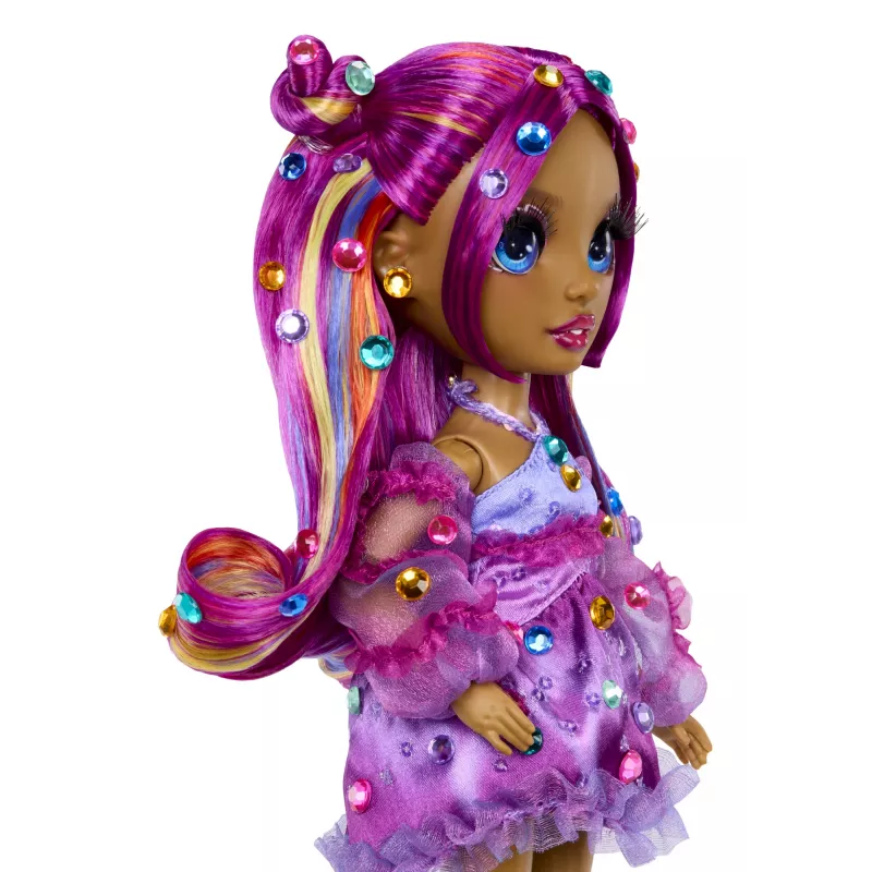 Rainbow High Be Dazzling mados lėlės - Noemie Violette (violetinė)