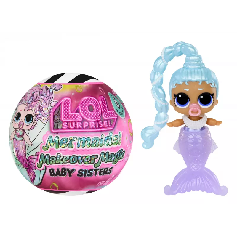 L.O.L. Surprise Mermaids Makeover Magic Baby Sisters