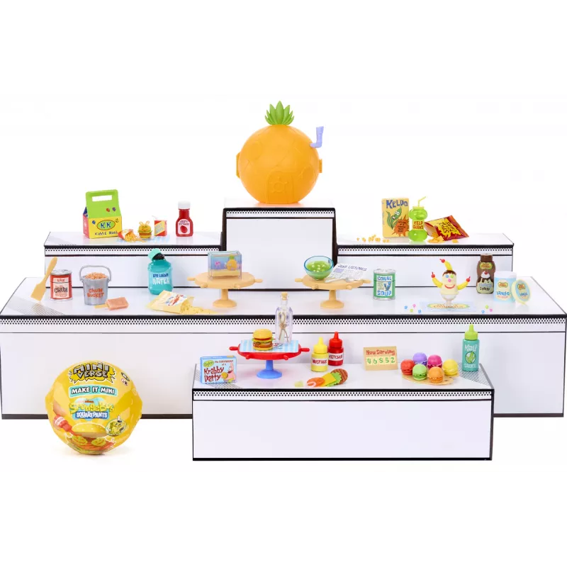 Miniverse Make It Mini SpongeBob SquarePants, 8 m., Daugiaspalvis