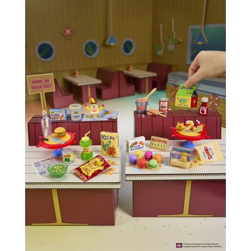 Miniverse Make It Mini SpongeBob SquarePants, 8 m., Daugiaspalvis