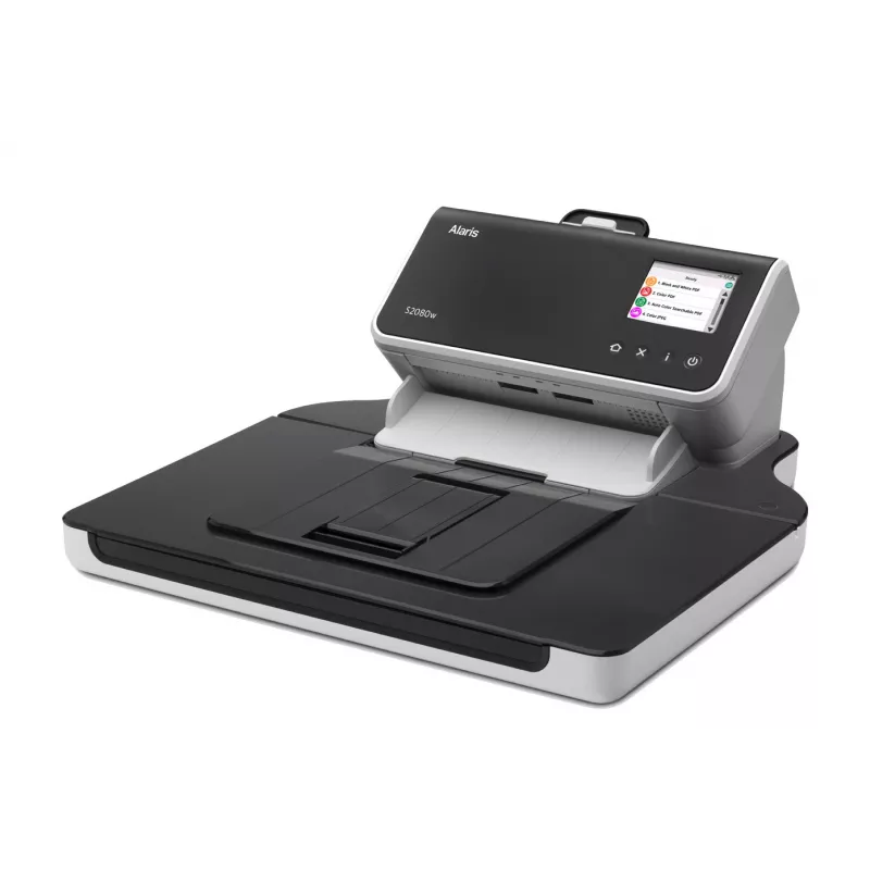 Alaris Integrated A4/Legal Size Flatbed Accessory, Juoda, 1 vnt.