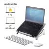 Fellowes Office Suites nešiojamojo kompiuterio stovas, juodas, 43,2 cm (17 colių), 5 kg, 140–190 mm, 382 mm, 290 mm
