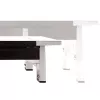 „Fellowes“ kompiuterio monitoriaus stovas su 5 aukščio reguliavimais – „Office Suites“ monitoriaus pakyla su laikymo dėklu – ergonomiškas reguliuojamas kompiuterio monitoriaus stovas – maks. svoris 36 kg / maks. dydis 28 coliai – grafitas
