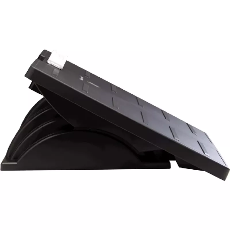 Fellowes pakojis po stalu - Office Suites pakojis po stalu, ergonominis pakojis su 3 reguliuojamomis aukščio padėtimis ir antibakterine technologija - pakojis biurui ir namams - juoda