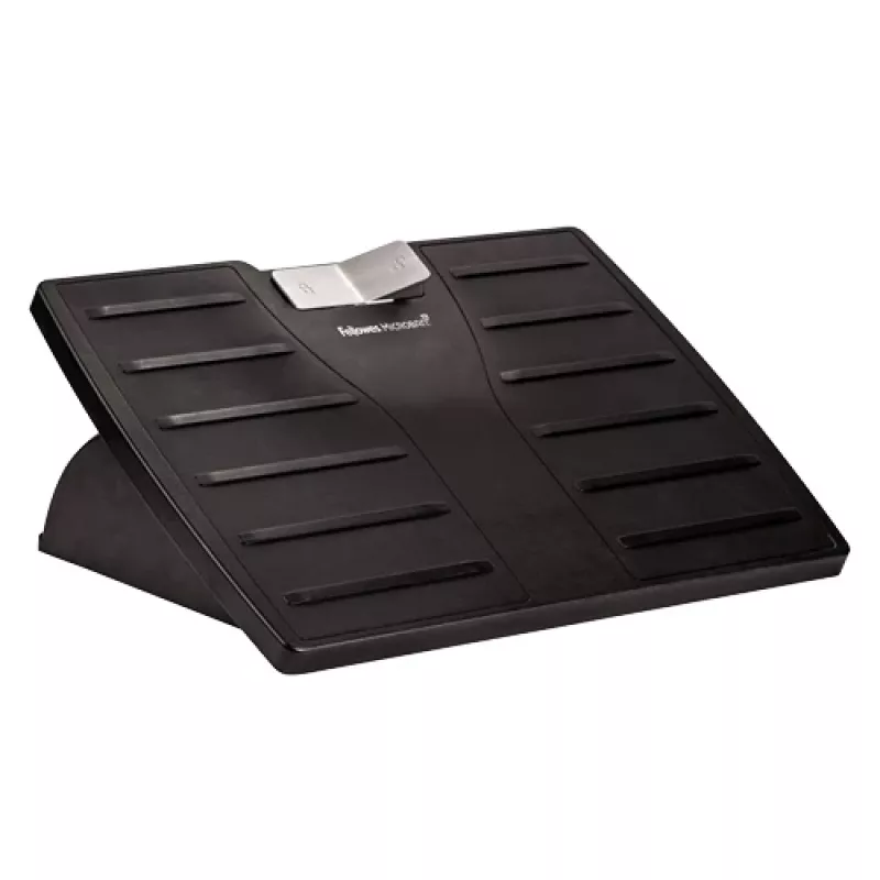 Fellowes pakojis po stalu - Office Suites pakojis po stalu, ergonominis pakojis su 3 reguliuojamomis aukščio padėtimis ir antibakterine technologija - pakojis biurui ir namams - juoda