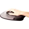 Fellowes pelės kilimėlis su riešo atrama - atminties putų pelės kilimėlis su minkšta putų pagalvėle - ergonomiškas pelės kilimėlis kompiuteriui, nešiojamam kompiuteriui, namų biurui - suderinamas su lazerinėmis ir optinėmis pelėmis - sidabrinis