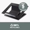 Fellowes Designer Suites nešiojamojo kompiuterio stovas, Nešiojamojo kompiuterio stovas, Juoda, Plastikas, 43,2 cm (17 colių), 11,3 kg, FIRA International, EN ISO 9241-5