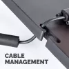 Fellowes Premium Monitor Riser Graphite, laisvai pastatomas, 36 kg, 53,3 cm (21 col.), aukščio reguliavimas, grafito spalvos