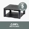 Fellowes Premium Monitor Riser Graphite, laisvai pastatomas, 36 kg, 53,3 cm (21 col.), aukščio reguliavimas, grafito spalvos