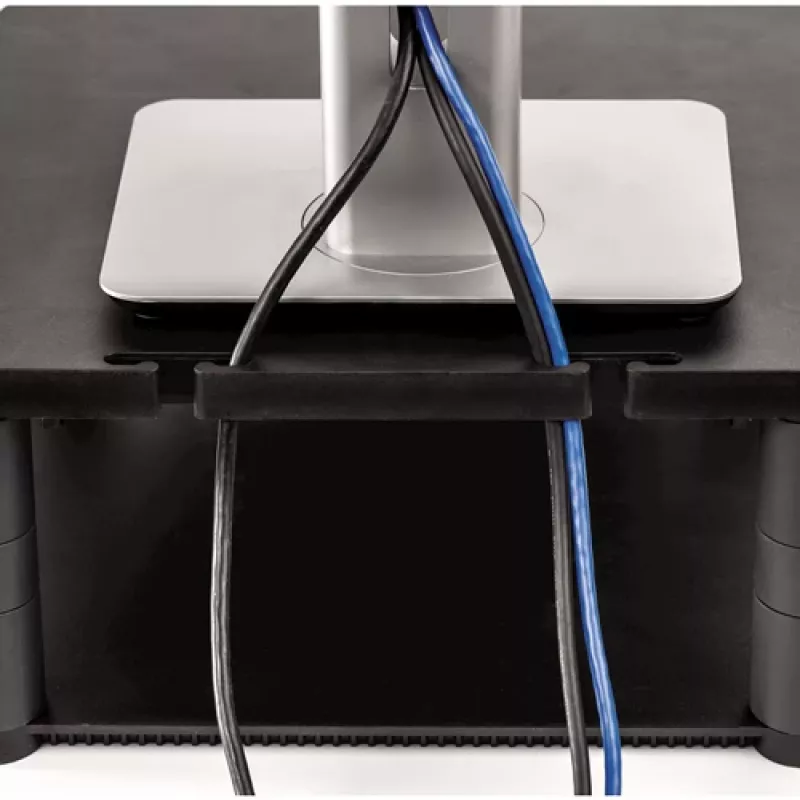 Fellowes Premium Monitor Riser Graphite, laisvai pastatomas, 36 kg, 53,3 cm (21 col.), aukščio reguliavimas, grafito spalvos