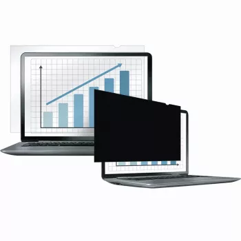 Fellowes Standard-PrivaScreen Juodaout privatumo filtras, 43,2 cm (17″), 5:4, nešiojamajam kompiuteriui, berėmis ekrano privatumo filtras, neatspindintis, privatumas, 50 g