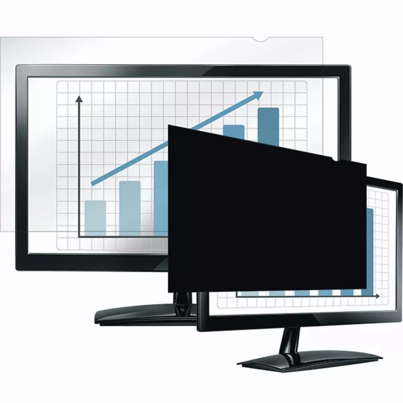 Fellowes Standard-PrivaScreen Juodaout privatumo filtras, 43,2 cm (17″), 5:4, nešiojamajam kompiuteriui, berėmis ekrano privatumo filtras, neatspindintis, privatumas, 50 g