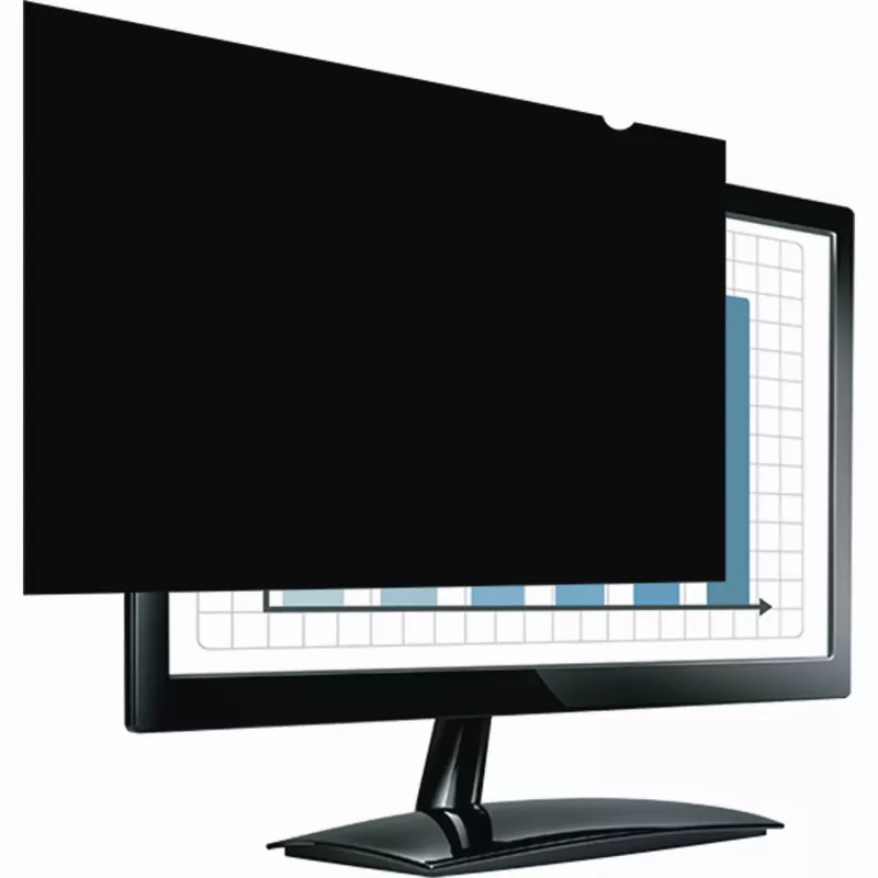 Fellowes Standard-PrivaScreen Juodaout privatumo filtras, 43,2 cm (17″), 5:4, nešiojamajam kompiuteriui, berėmis ekrano privatumo filtras, neatspindintis, privatumas, 50 g