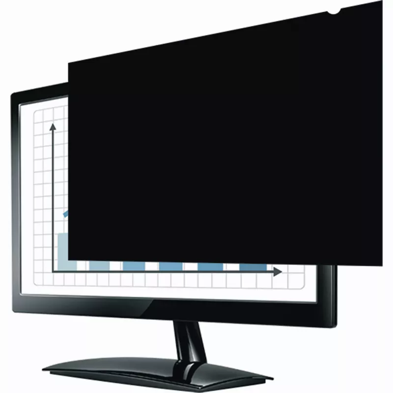 Fellowes Standard-PrivaScreen Juodaout privatumo filtras, 43,2 cm (17″), 5:4, nešiojamajam kompiuteriui, berėmis ekrano privatumo filtras, neatspindintis, privatumas, 50 g