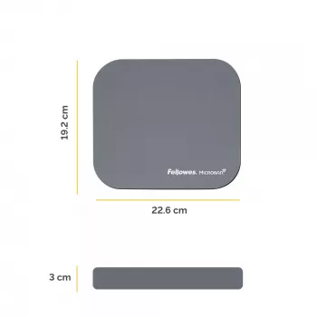 Fellowes 5934005 pelės kilimėlis Sidabrinis