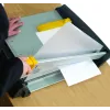 Popieriaus pjaustyklė Fellowes Plasma A3/180 — pjovimo ilgis 46 cm, talpa 40 lapų, grafito/sidabro/geltona