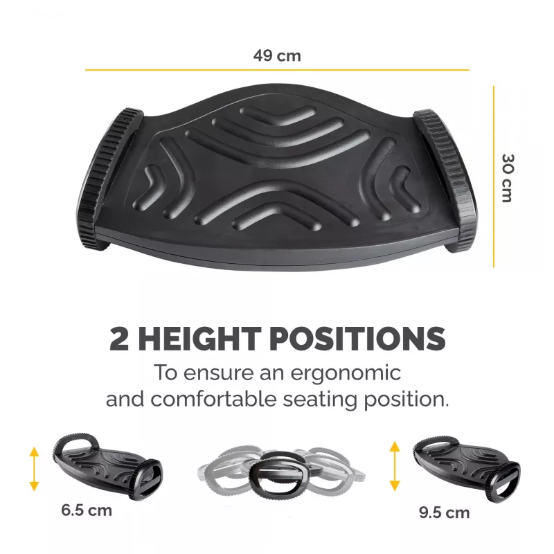 Fellowes Foot Rest Under Desk - Smart Suites Foot Support Ergonomic Foot Rest - Foot Rest Stool for Office & Home - Juoda