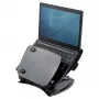 Fellowes Professional Series nešiojamojo kompiuterio darbo stotelė, juoda, metalinė, 85–245 mm, 400 mm, 58 mm, 341 mm