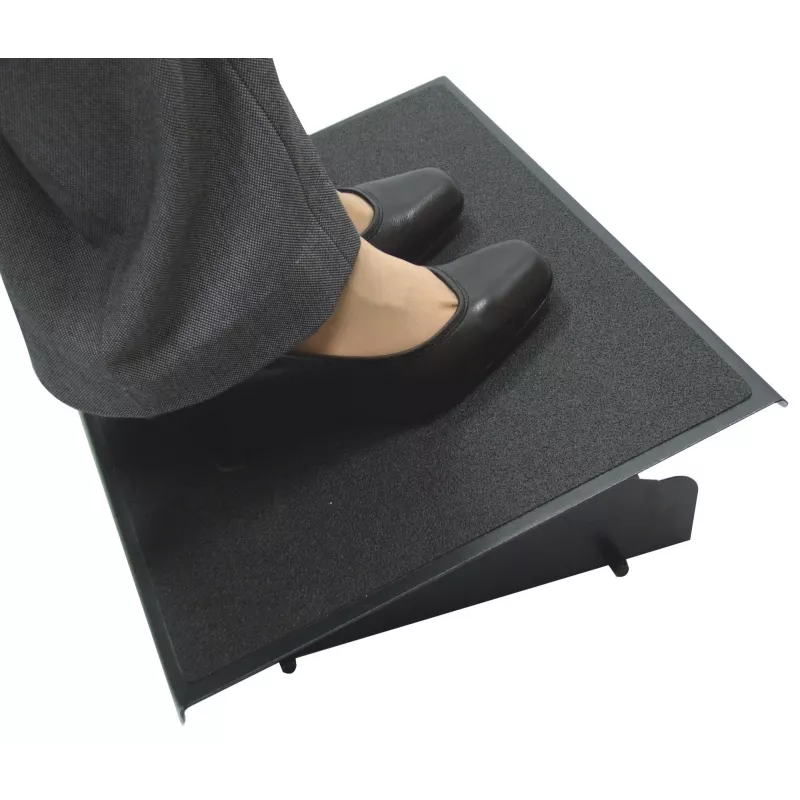 Fellowes Foot Rest Under Desk - Professional Series Under Desk Foot Rest Ergonomic Foot Rest with 3 Height Adjustable Positions & Non-Slip Platform Surface - Foot Rest Stool for Office & Home - Juoda