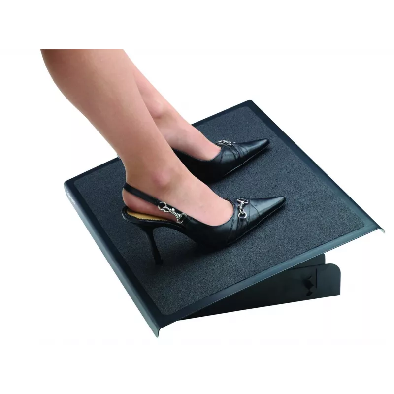 Fellowes Foot Rest Under Desk - Professional Series Under Desk Foot Rest Ergonomic Foot Rest with 3 Height Adjustable Positions & Non-Slip Platform Surface - Foot Rest Stool for Office & Home - Juoda