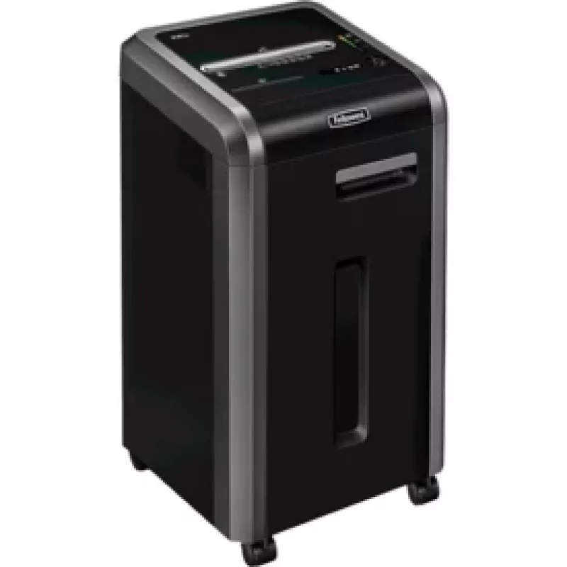 Fellowes Powershred 225i juostelinio pjovimo smulkintuvas, juostelinis smulkinimas, 24 cm, 5,8 mm, 60 l, 4 ratukai, 4800 mm/min