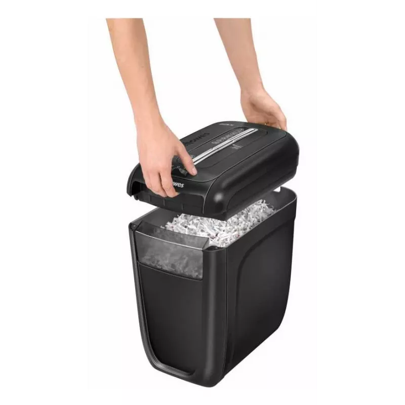 Fellowes 60Cs popieriaus smulkintuvas kryžminio smulkinimo 72 dB 23 cm juodas