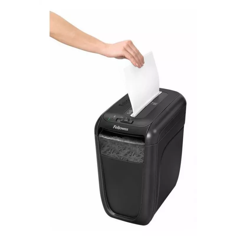 Fellowes 60Cs popieriaus smulkintuvas kryžminio smulkinimo 72 dB 23 cm juodas
