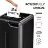 Fellowes dokumentų smulkintuvas 325Ci, 24 lapų kryžminis smulkintuvas su 83 litrų dėže, aukštas saugumas P4