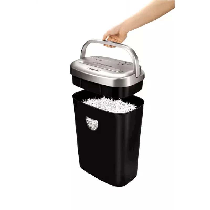 Fellowes 53C popieriaus smulkintuvas kryžminis smulkinimas 22 cm juodas