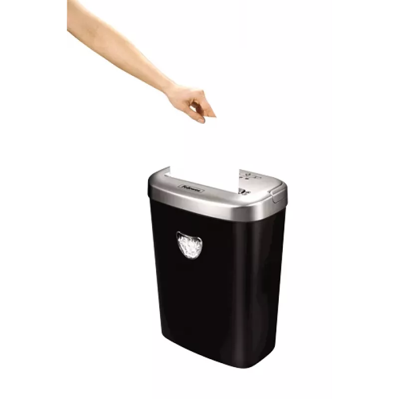 Fellowes 53C popieriaus smulkintuvas kryžminis smulkinimas 22 cm juodas