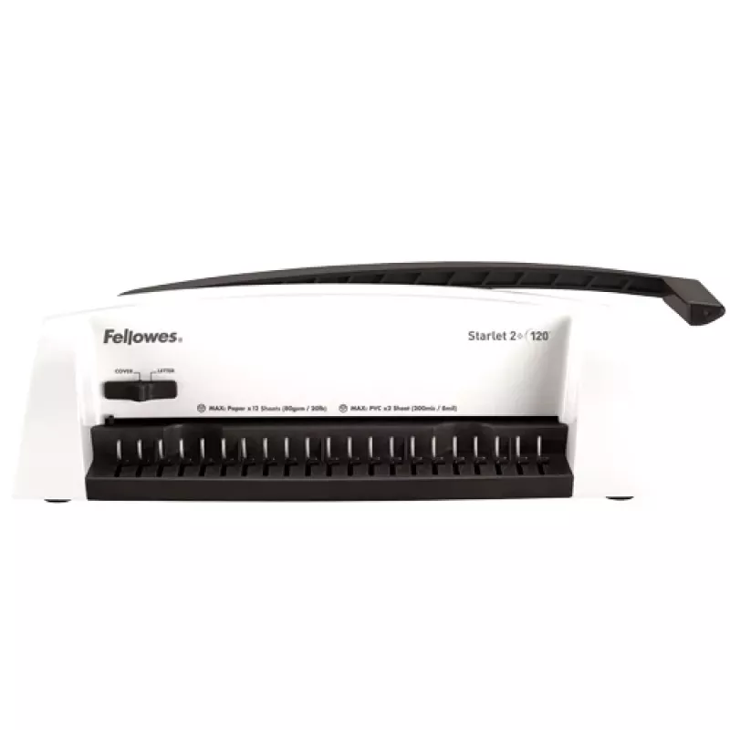 Fellowes Starlet 2+ segtuvas su žiedais, pilkas, baltas