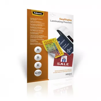 Fellowes 5601703 laminavimo įdėklas 25 vnt.