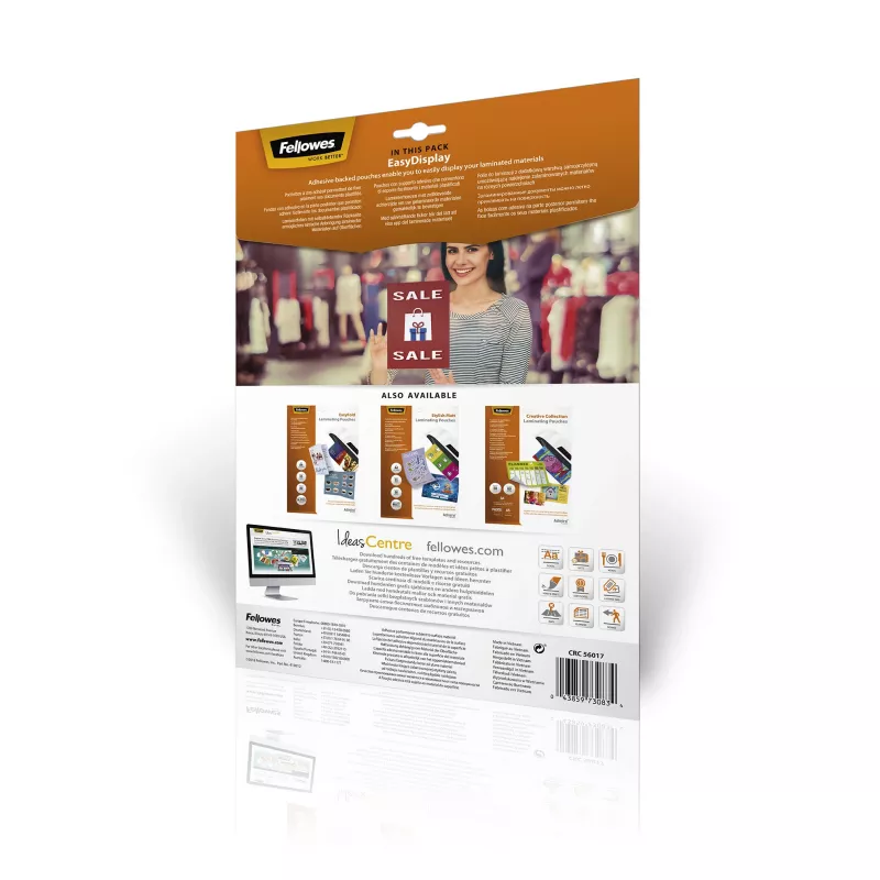 Fellowes 5601703 laminavimo įdėklas 25 vnt.